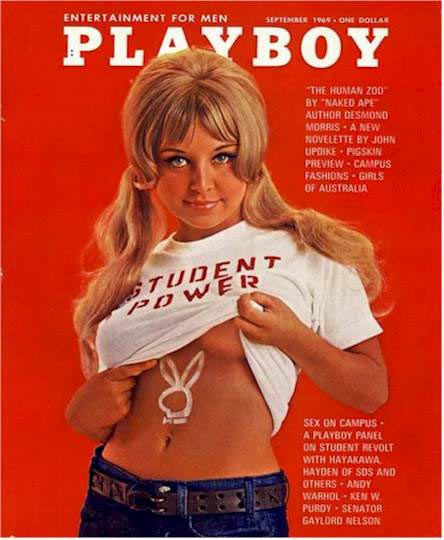 Playboy cover September 1969